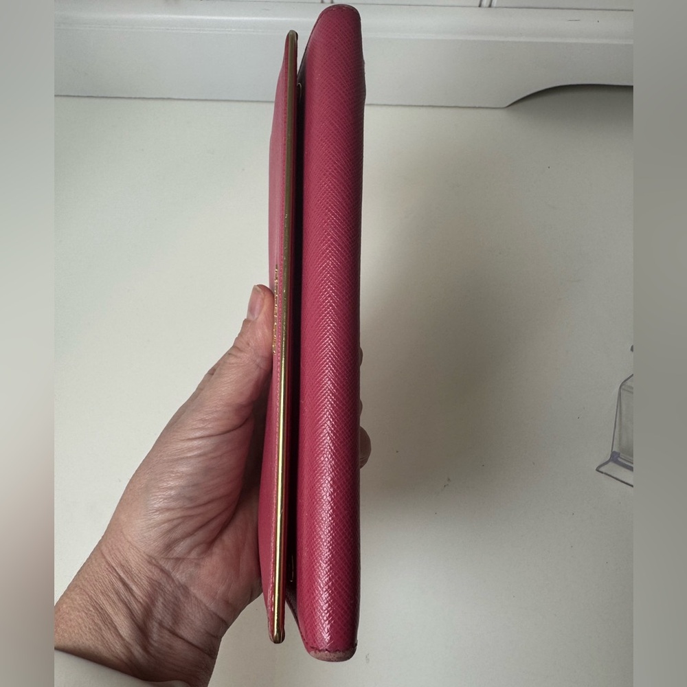 Prada Women’s Long Saffiano Metal Peonia Wallet - Picture 6 of 15